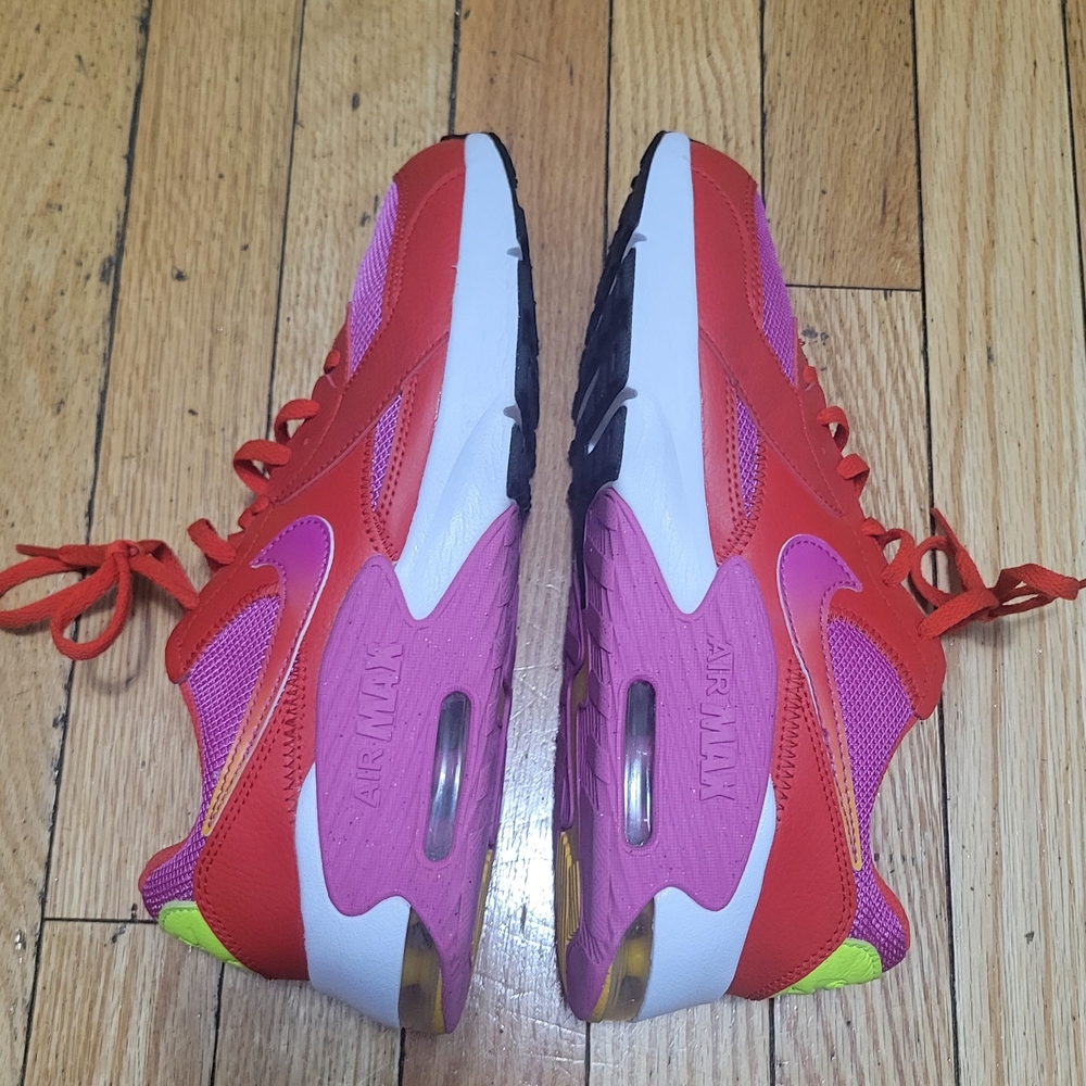 Nike Air Max Shoes Youth Size 6.5Y Red Pink - Picture 3 of 6